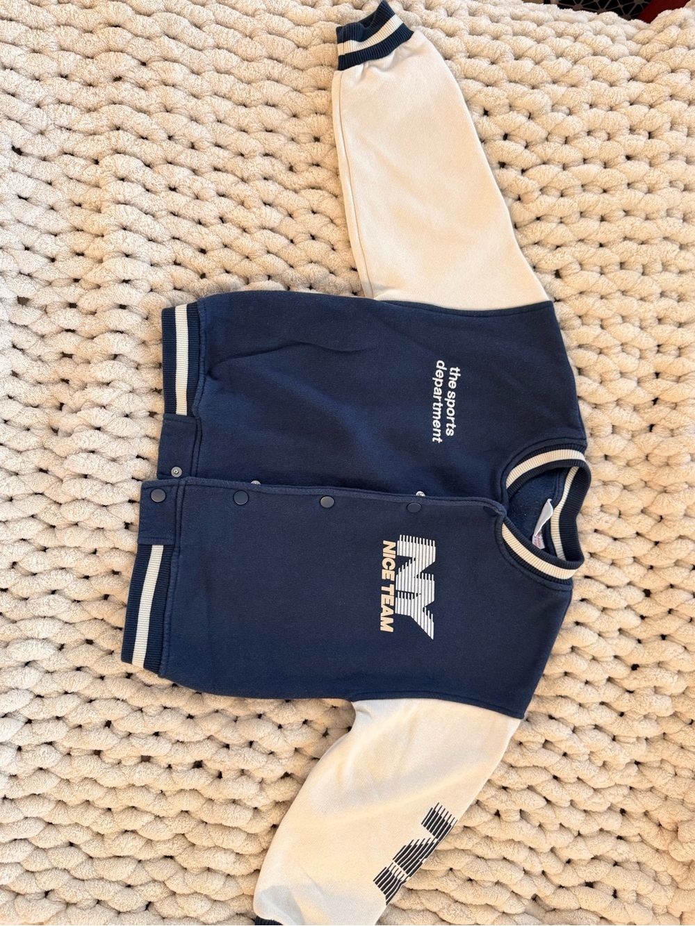 ZARA Kids Varsity Bomber Jacket | Size 6Y / 116 cm | Excellent Condition - Picture 4 of 13